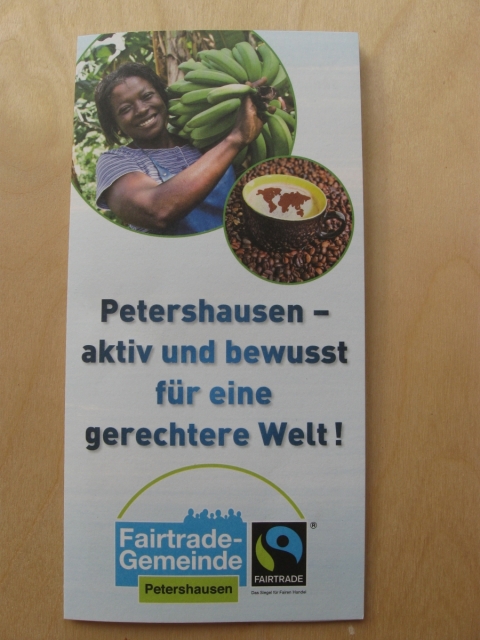 Neuer Flyer: Petershausen- aktiv und bewusst für eine gerechtere Welt!