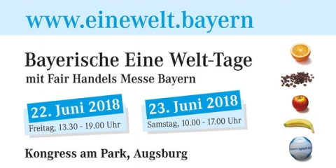 Fairkaufladen bei den Bayerischen Eine Welt Tagen 2018