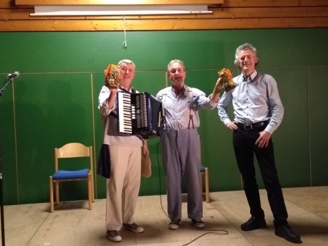 Petershausener Kaffee für Norbert Heckner und Helmut Knesewitsch