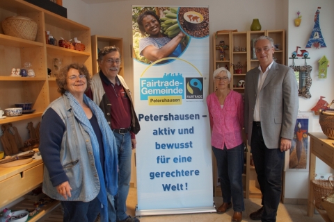 Petershausen ist weiterhin  „Fairtrade-Gemeinde“